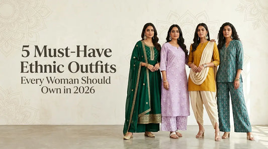 5 Must-Have Ethnic Outfits Every Woman Should Own in 2026