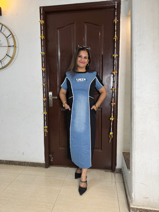 'SIENNA' Denim Dress