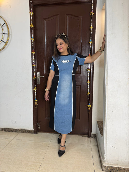 'SIENNA' Denim Dress