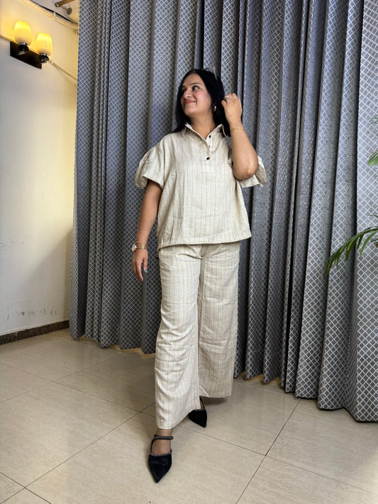 Linen Coord Set - SJ Fashions