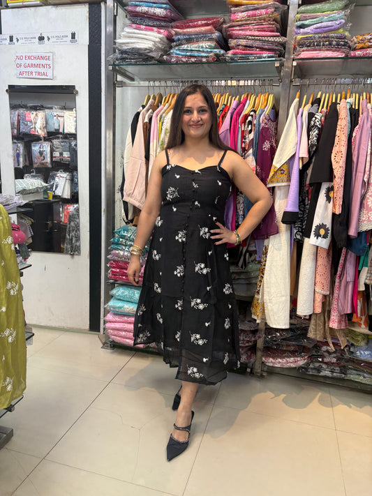 'BLISS' Strapy Cotton Dress