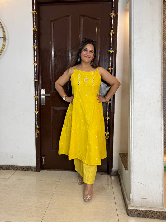 'REVA' Yellow Coord Set