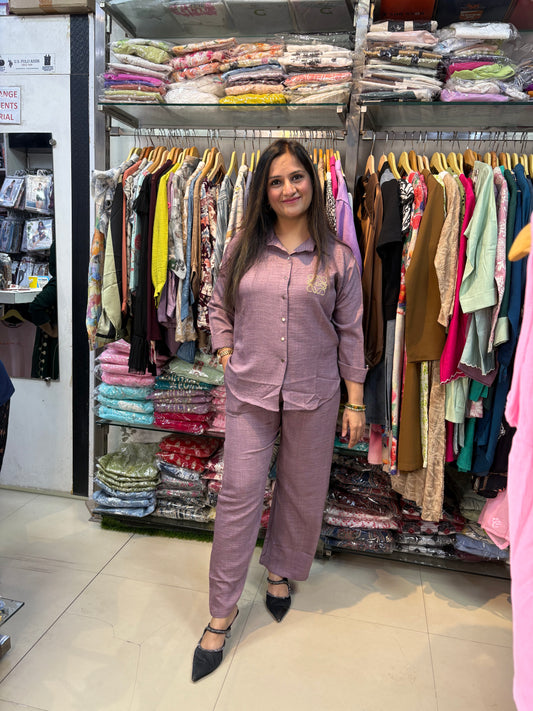 'MEADOW' Plain Coord Set