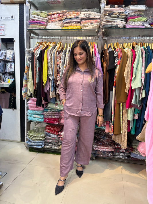 'MEADOW' Plain Coord Set