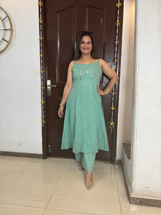 'REVA' Green Coord Set