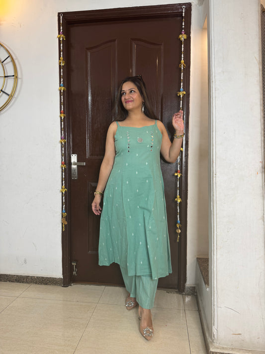 'REVA' Green Coord Set