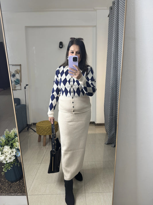 'ELARA' 2 PC COORD WITH SKIRT