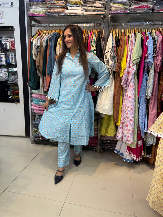 'TARA' Cotton Coord Set