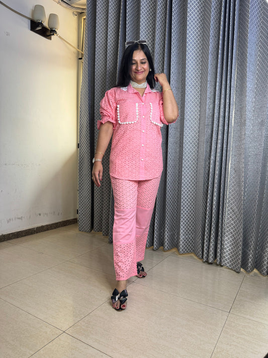 Schifili Coordset with shirt and pants - SJ Fashions