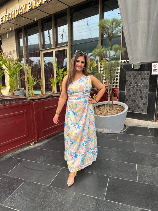 'SERENE' Floral Vacation Dress
