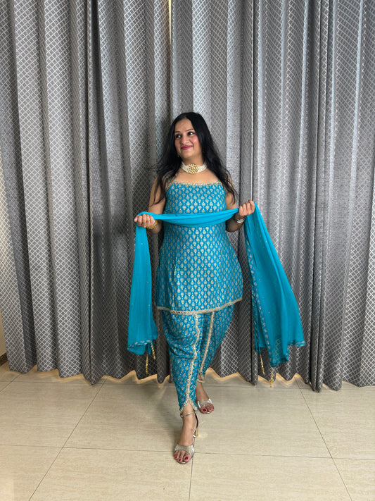 Dhoti Salwar Suit