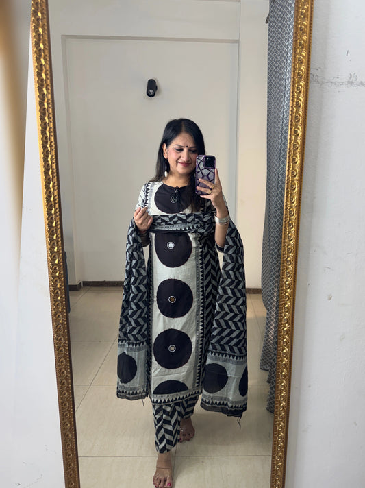 cotton ethnic suit set for women