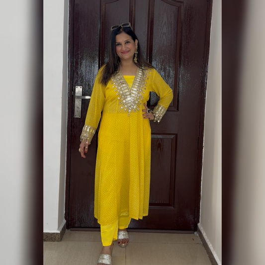 'ANAYA' Bandhani 3 pc set