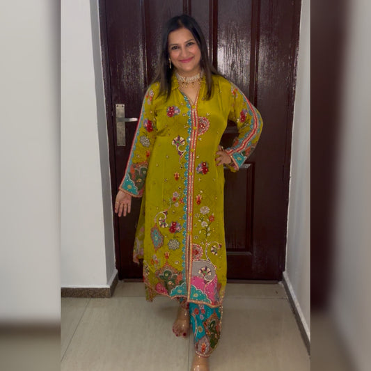 'CHANDNI' Pure Crepe Coord