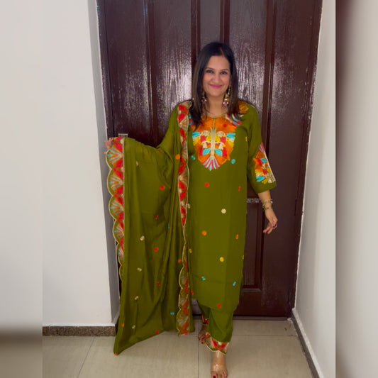 'NOORANI' - Three Pc Set