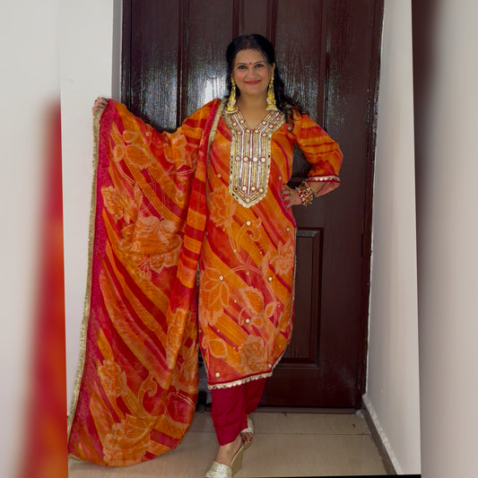 'SAFIYA'- Three Pc Set