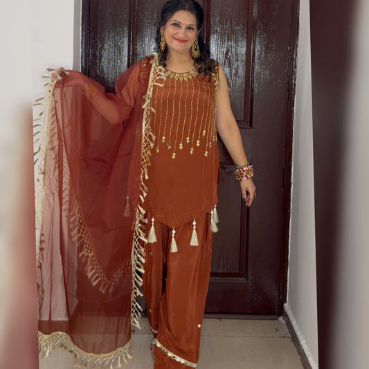 'SEVAKI' - Farshi Salwar Suit