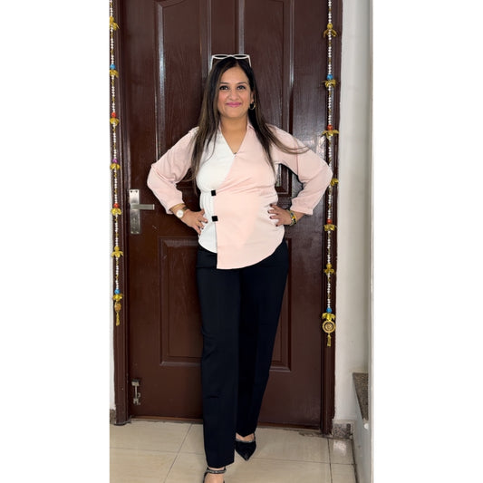 'VIVID' Pink Formal Top
