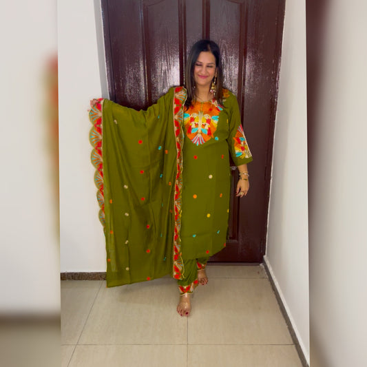 'NOORANI' - Three Pc Set