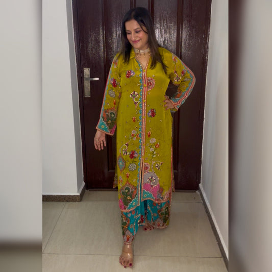 'CHANDNI' Pure Crepe Coord