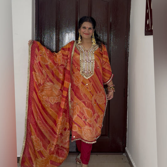 'SAFIYA'- Three Pc Set