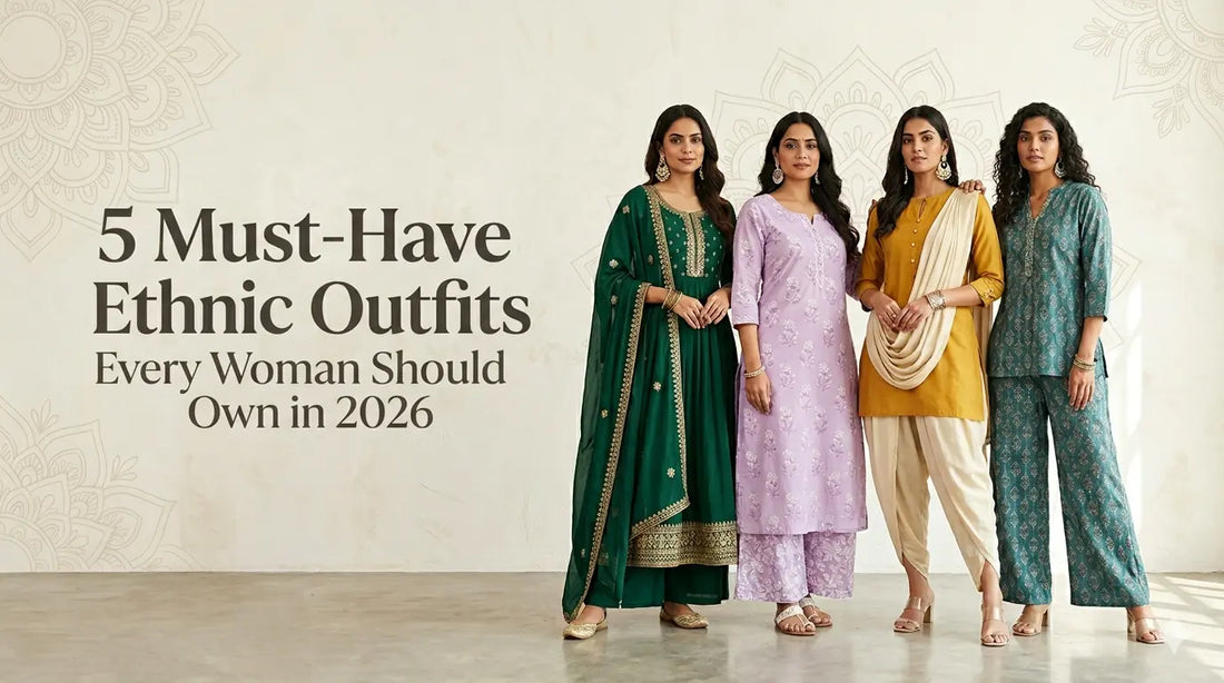 5 Must-Have Ethnic Outfits Every Woman Should Own in 2026