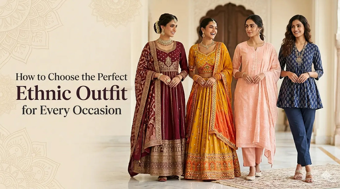 How to Choose the Perfect Ethnic Outfit for Every Occasion