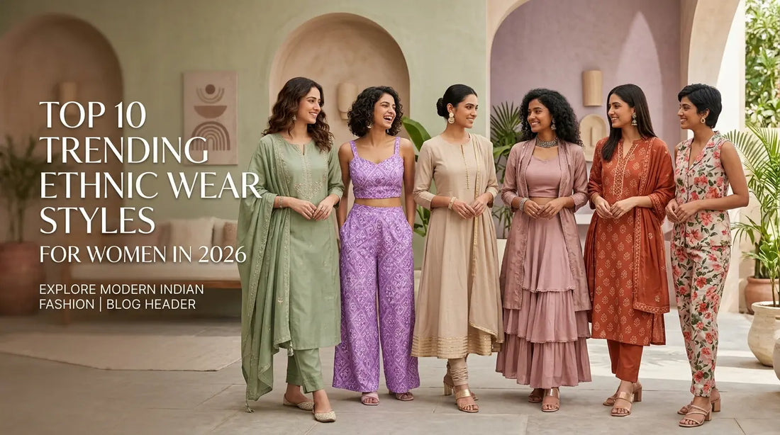 Top 10 Trending Ethnic Wear Styles for Women in 2026