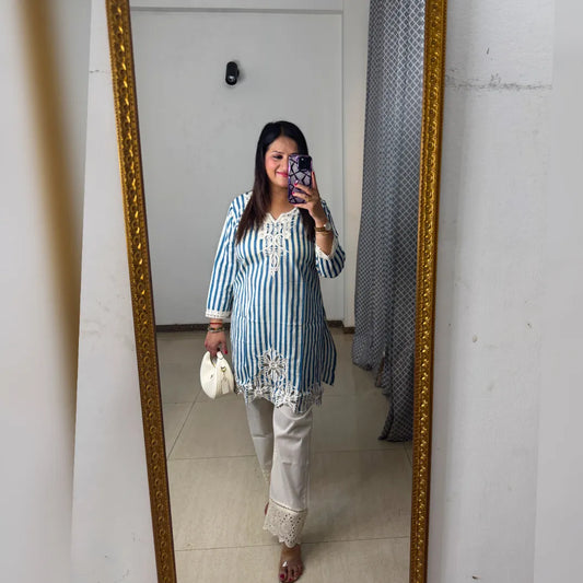 'AARA' Blue Coord Set