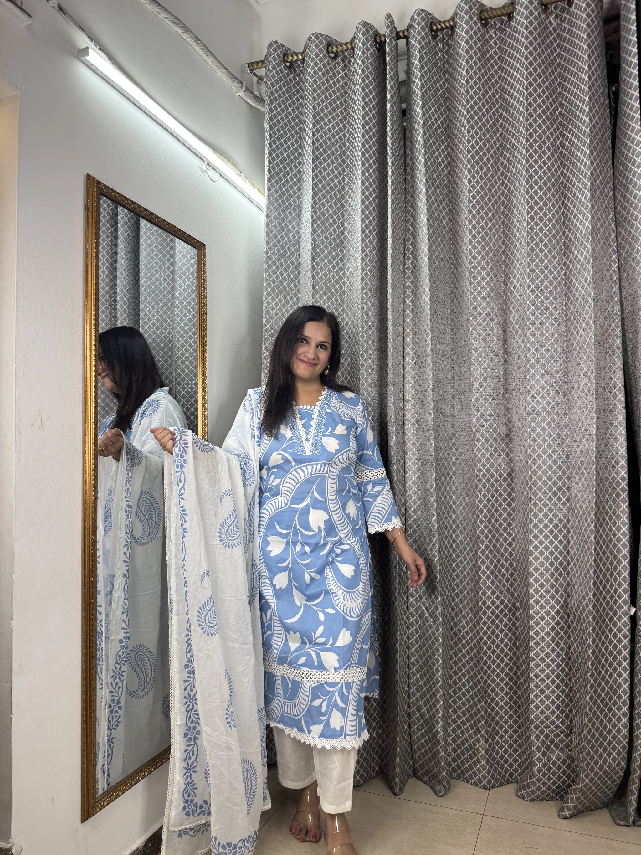 SAACHI Three Piece Set for Women | Elegant Ethnic Co-ord Set | SJ Fashions