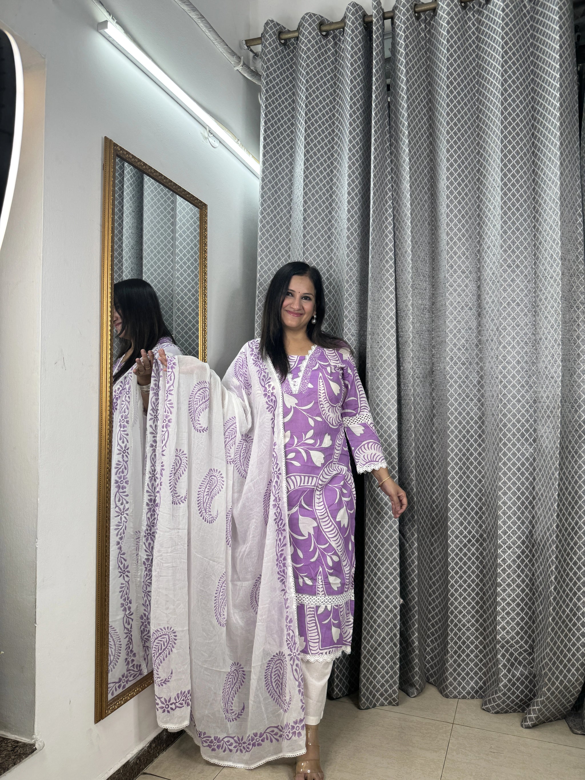 SAACHI Three Piece Set for Women | Elegant Ethnic Co-ord Set | SJ Fashions
