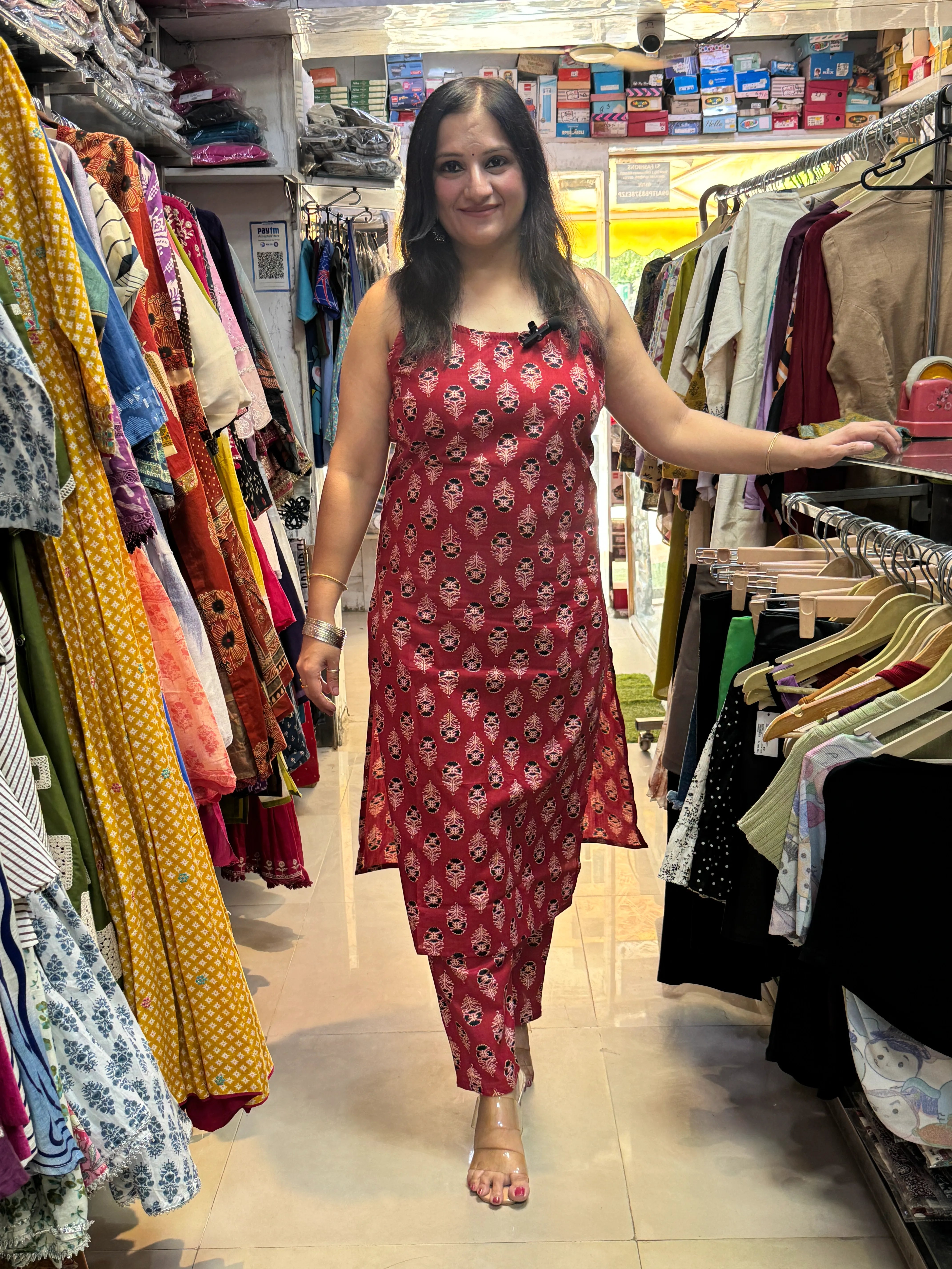 SAMAYA Cotton Co-ord Set for Women | Comfortable Daily Wear Ethnic Set | SJ Fashions