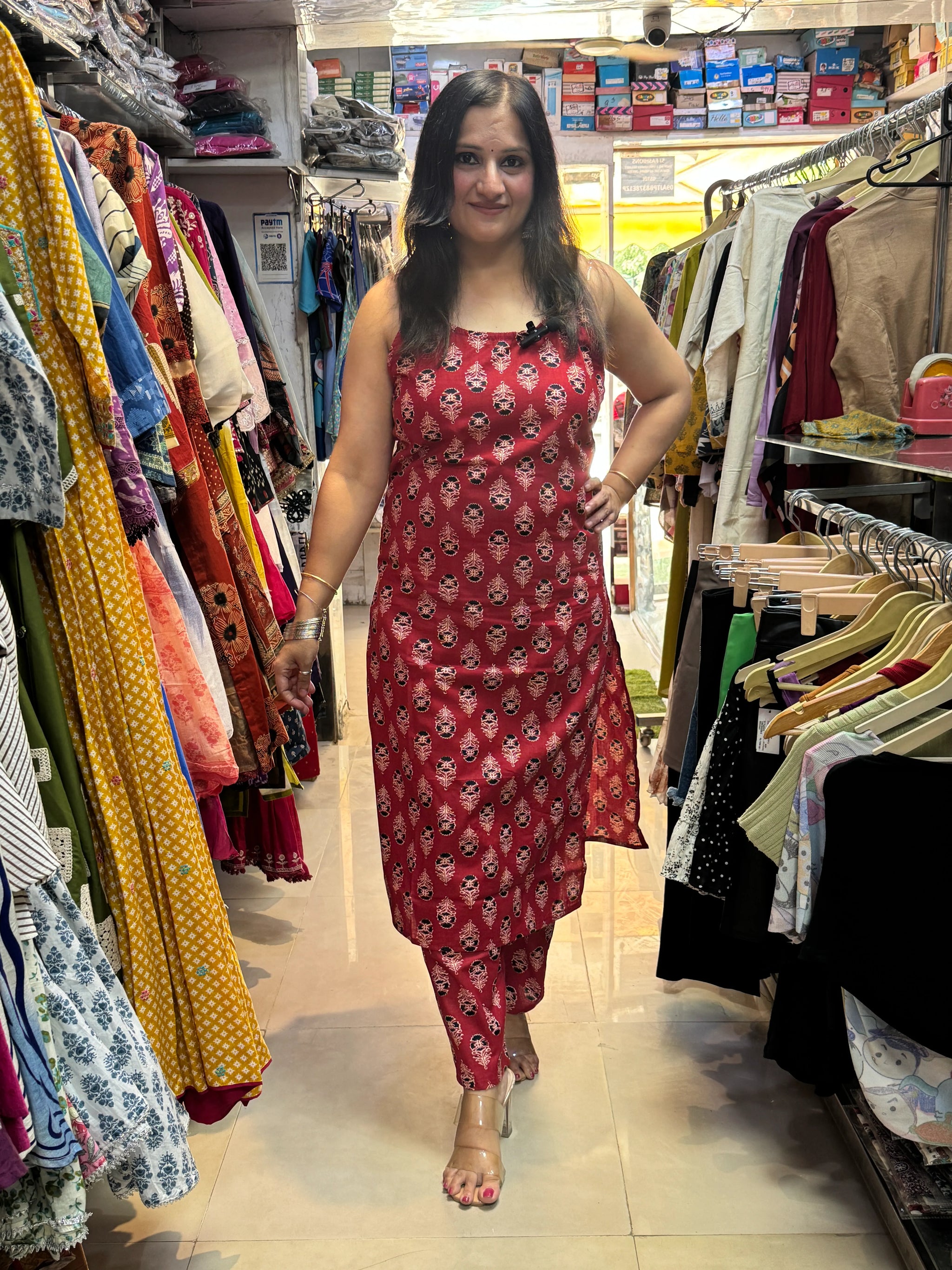 SAMAYA Cotton Co-ord Set for Women | Comfortable Daily Wear Ethnic Set | SJ Fashions