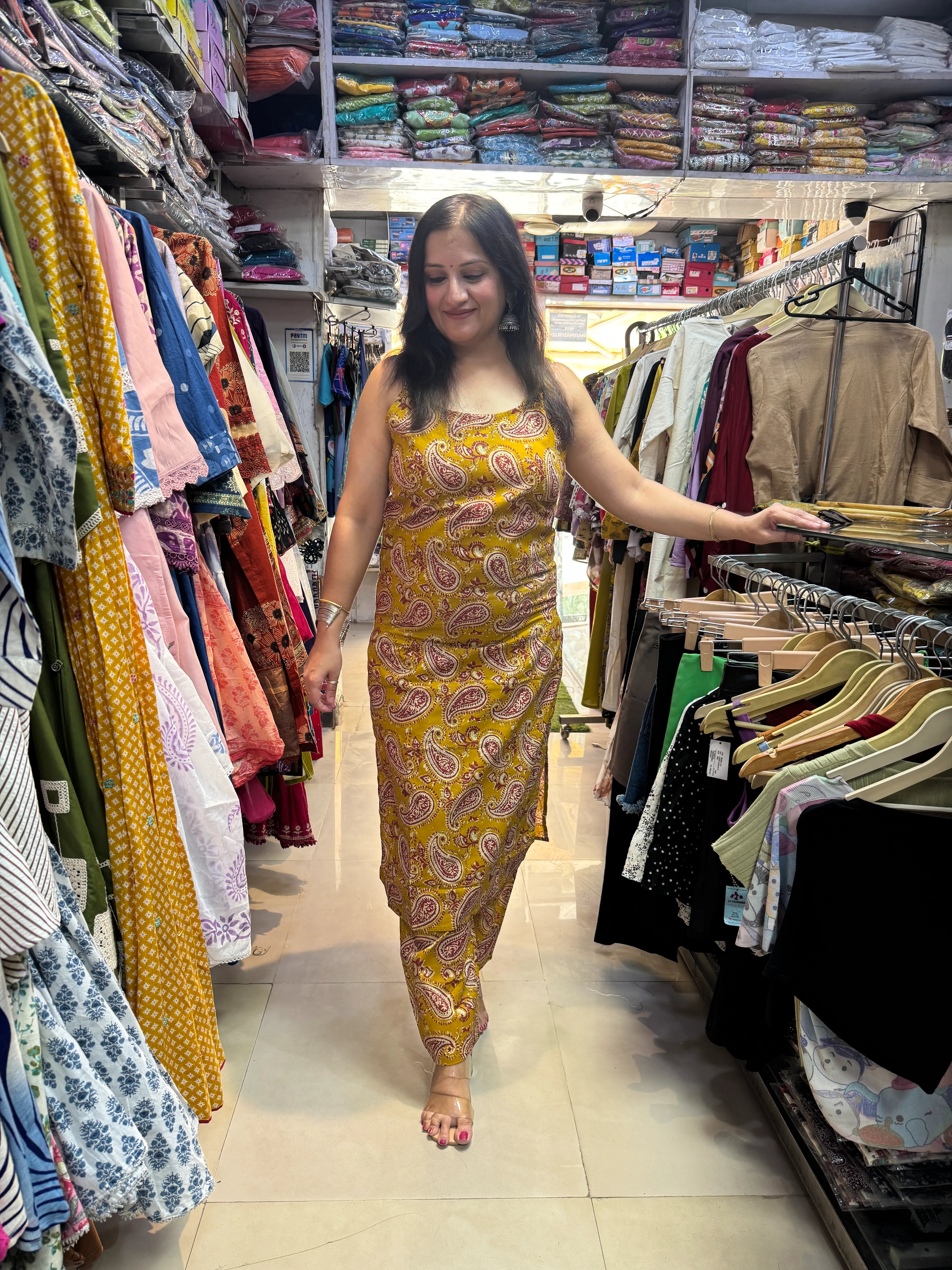 SAMAYA Cotton Co-ord Set for Women | Comfortable Daily Wear Ethnic Set | SJ Fashions
