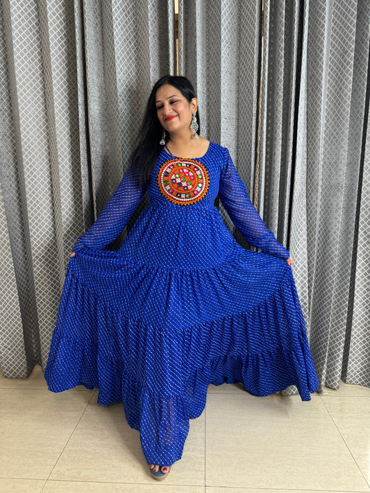 Lehriya Gown