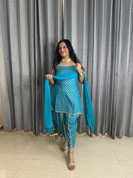 Dhoti Salwar Suit